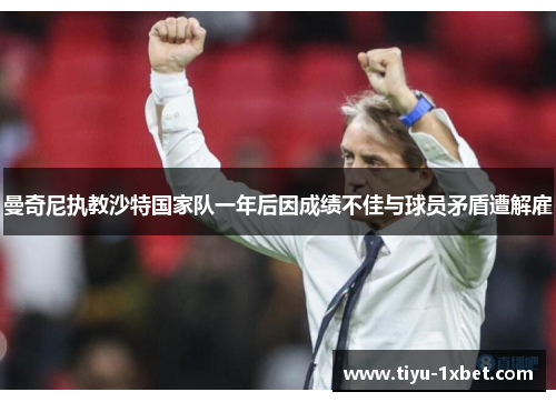 曼奇尼执教沙特国家队一年后因成绩不佳与球员矛盾遭解雇